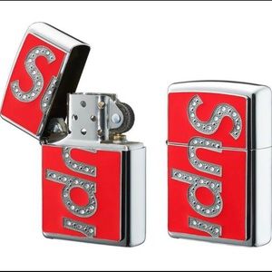 Supreme Zippo Swarovski Crystals